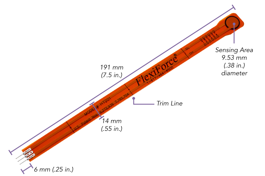 FlexiForce HT201 Sensor
